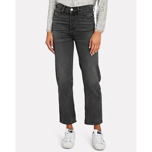 RE/DONE 70s High-Rise Stove Pipe Jeans size 23